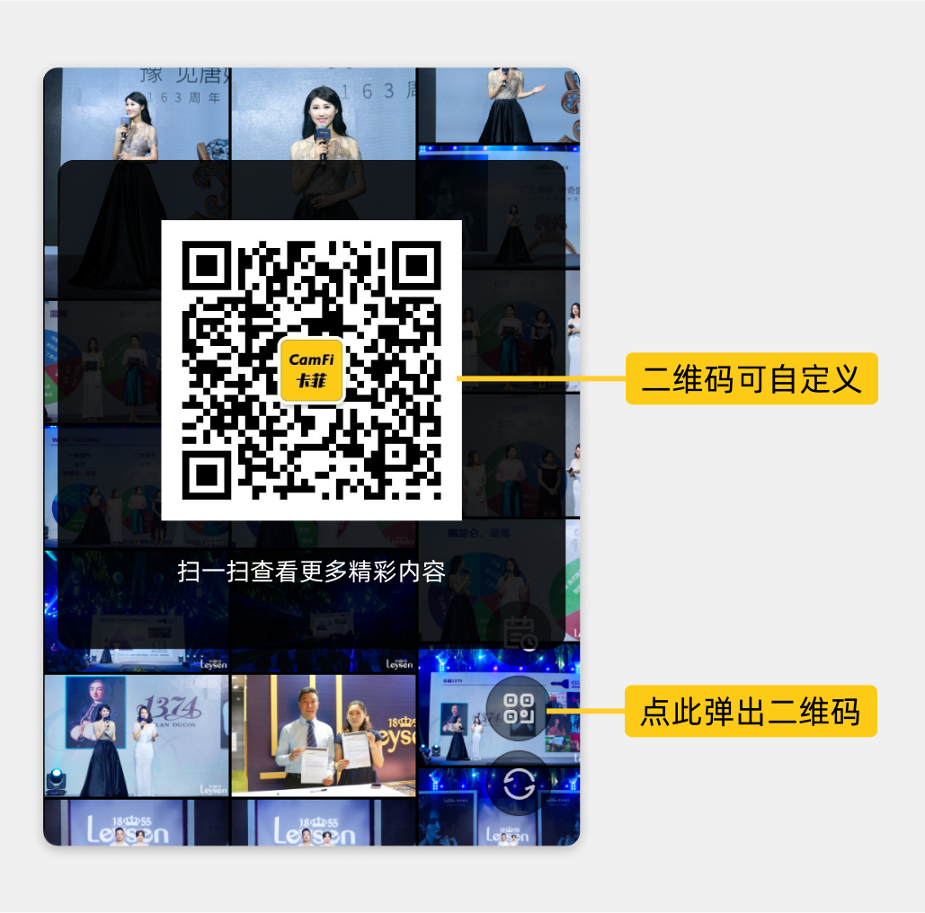 云相册可以是链接,也可以是二维码